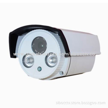 Sony 1,200TVL high resolution IR waterproof metal array LED bullet camera